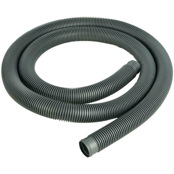 Pool Central 9 Ft. X 1.5 In. Heavy-Duty Silver Pool Filter Connect Hose 32596116